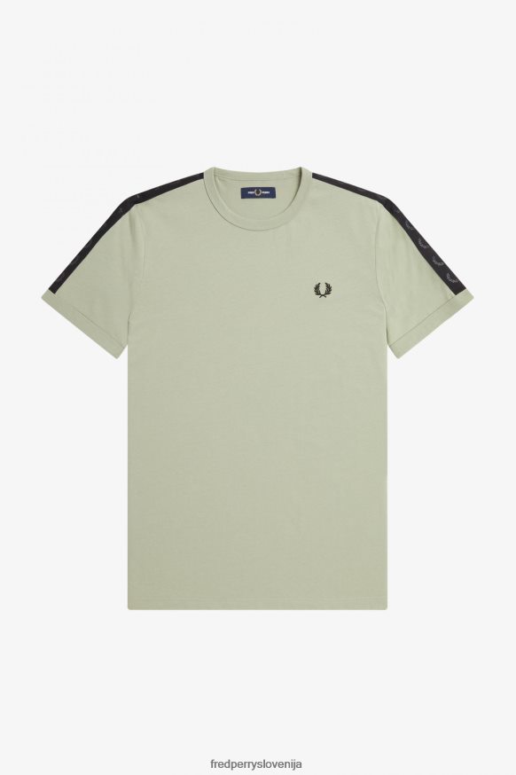 oblačila Fred Perry tonska majica z zvončkom morska trava/črna moški JR84XT479 oblačila Fred Perry tonska majica z zvončkom morska trava/črna moški JR84XT479